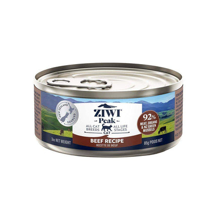 ZIWI Peak Cat Can Beef  Best Wet Cat Food Australia  85g or 185g