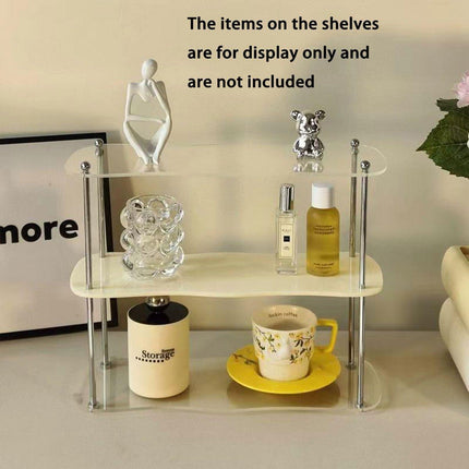 Removable Acrylic Display Stand Desktop Storage Organizer Holder Perfume Rack