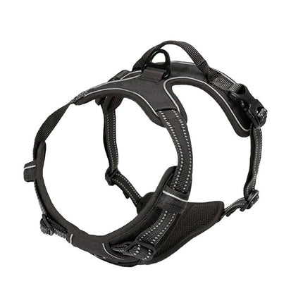 Adjustable No-Pull Dog Harness Vest S-XL Reflective Pet Training Outdoor Handle