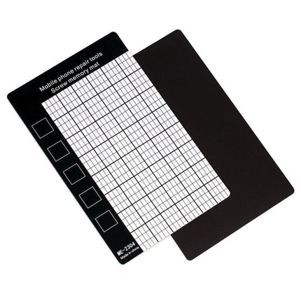 5pcs Magnetic Screw Memory Pad Storage Work Mat for Mobile Phone Repair Tools