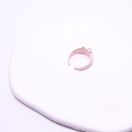 Pink Little Monster Open Ring Women's Cute Celebrant Sweet Ring