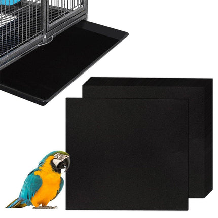 30pcs Disposable Birdcage Liner Pads Pet Cage Liner Bedding for Birds and Parrot