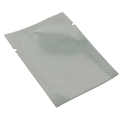 Silver Open Top Aluminum Foil Packaging Bags Heat Seal Vacuum Food Pouches - Aimall