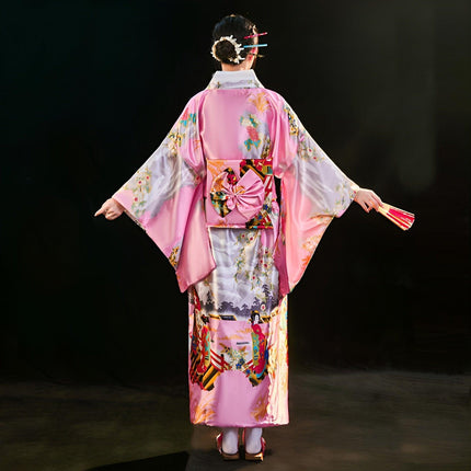 kimono Japanese lapel large size cardigan female formal dress Halloween - Aimall
