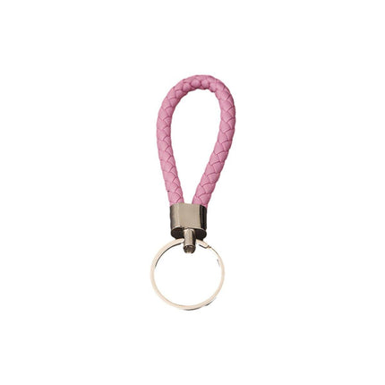 Handmade Leather Rope Keychain Car keychain Bag Pendant Accessories - Aimall