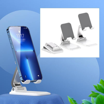 Adjustable Foldable Tablet Stand Desktop Holder Mount Mobile Phone iPad iPhone - Aimall