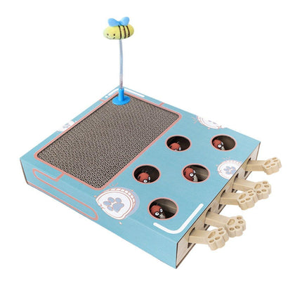 Multifunctional Cat Toys Corrugated Scratch Board for Cats and Hamsters Fun Toy