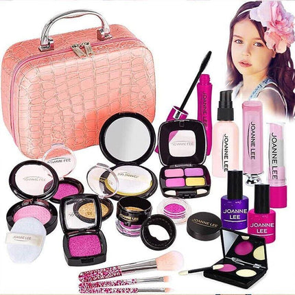 Kids Pretend Make Up Kit Play Beauty Makeup Set Glamour Girl Cosmetic Toy Gift - Aimall