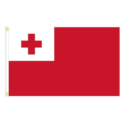 90 X 150CM Tongan Flag Large Puleʻanga Fakatuʻi ʻO Tonga Flag - Aimall
