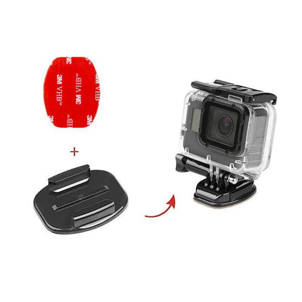 5 x Flat GoPro 3M Adhesive Mount For ALL Go Pro Hero Cameras - Sticky Mount - Aimall