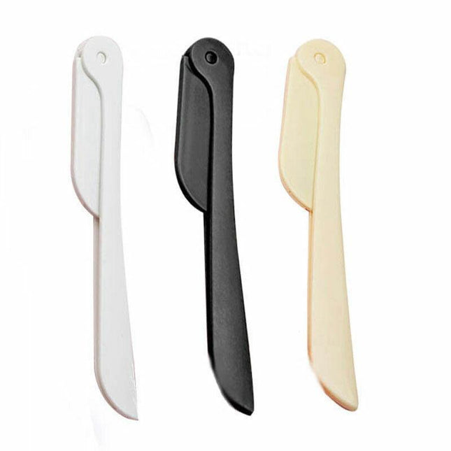 3Pcs Portable Safety Eyebrow Trimmer Razor Shaver Eye Brow Shaper Hair Remover - Aimall