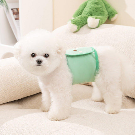 Cartoon Diaper Pants for Male Dogs Pet Physiological Underwear Washable Reusable