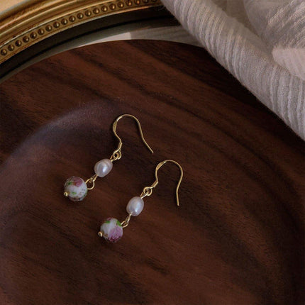 Vintage Romantic Palace Style Earrings Elegant Jewelry for Women Sue Design