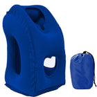 Inflatable Air Cushion Travel Pillow for Airplane Office Nap Rest Neck Head Chin