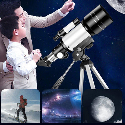 150x HD Astronomical Telescope High Tripod Zoom Monocular for Stars