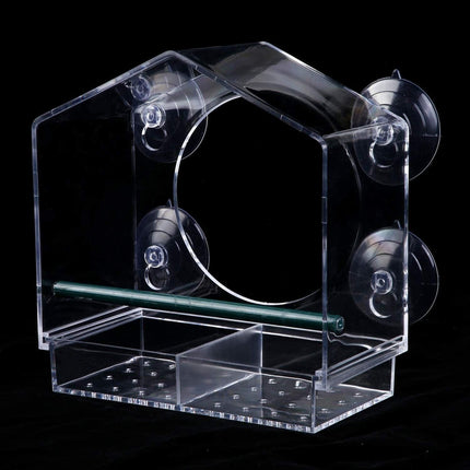 Large Window Bird Feeder Strong Suction Cups Superior Design Lifetime Guarantee - Aimall