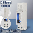 SUL180A Mechanical 24 Hours Timer Switch Electrical Control Power Timing Switch