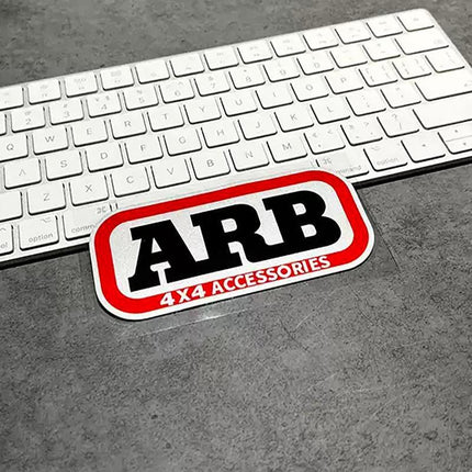ARB Domed Decal Sticker Resin 100x44mm Deluxe Bullbar Roof Rack Nissan Toyota AU - Aimall