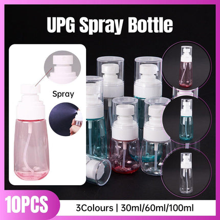 10pcs Travel portable Spray Bottle Lotion Dispenser Disinfectant Cosmetics Vial