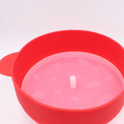Popcorn Popper Maker Microwave Silicone Collapsible Bowl Container w/Lid Kitchen
