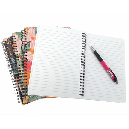 4PCS A5 Spiral Business Office Notebook Student Stationery Loose-Leaf Notepad