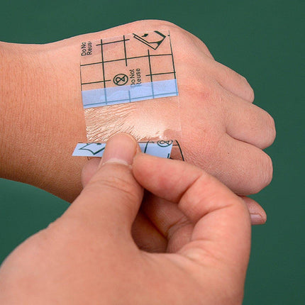 Waterproof PU Film Adhesive Tape Transparent High Stickiness Cuttable Bandage
