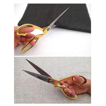 10.5'' Scissors Tailor Dressmaking Sewing Cutting Trimming Fabric Cutting Shear - Aimall