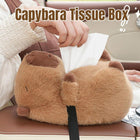 Cute Plush Cartoon Tissue Box for Car Home Decorative Tissue Holder Organiser