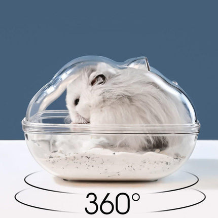Dual-use Hamster Bathroom Toilet Nest Bath Basin Anti-splash Sand Pet Supplies