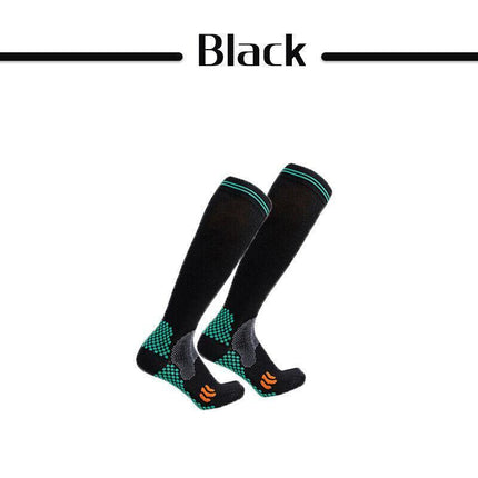 Compression Socks Miracle Copper Anti Fatigue Unisex Travel DVT Comfort 2XL - Aimall