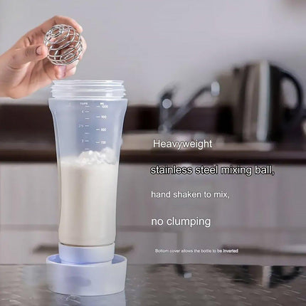 1000ml Hand Crank Batter Dispenser Mixing Jug with Scale for Muffins Pancakes