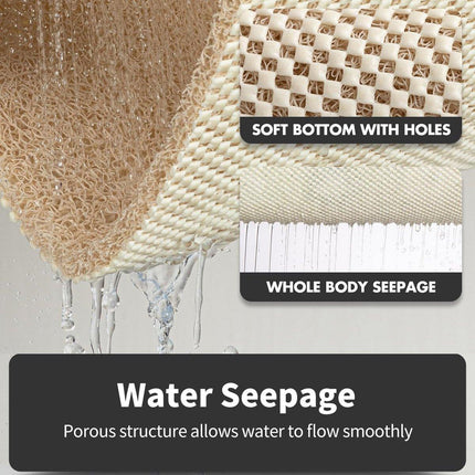 Anti Slip Bathroom Mat Non Slip Shower Floor Mat Quick Dry Soft Comfortable Rug