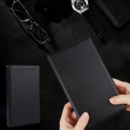 Business Card Holder 120 Pocket Name ID Credit Card Travel Book Wallet Organiser - Aimall