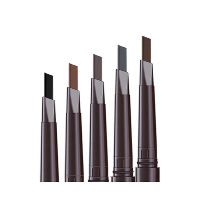 Eyebrow Pencil Dual-Ended Waterproof Retractable Slant Eye Makeup Cosmetic Tool - Aimall