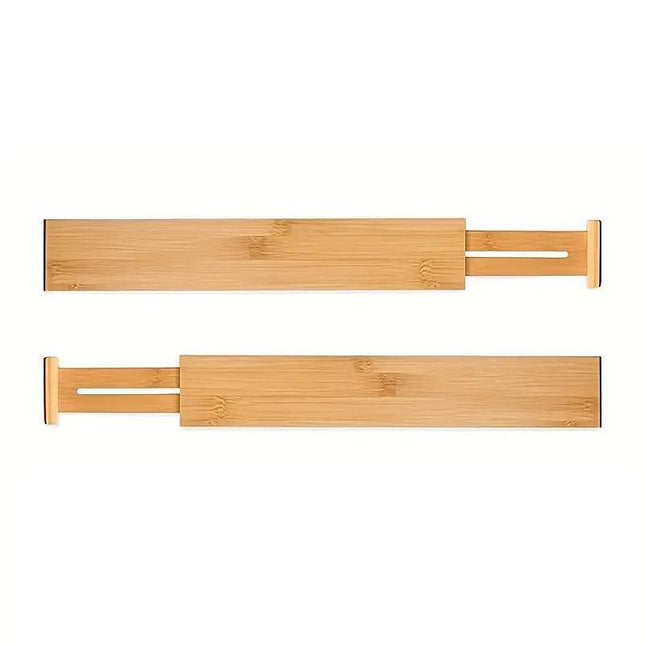 2PCS Expandable Drawer Partition Organiser Household Storage Divider Panel