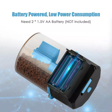 Intelligent Automatic Fish Feeder for Aquarium Large Capacity Timing Feeder