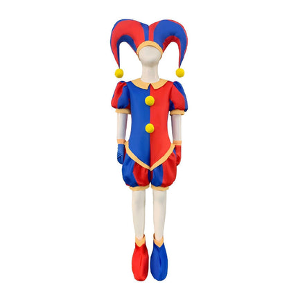 Magical Figures Circus Cosplay Tight Body Costume Pomni Cosplay Halloween Pamni