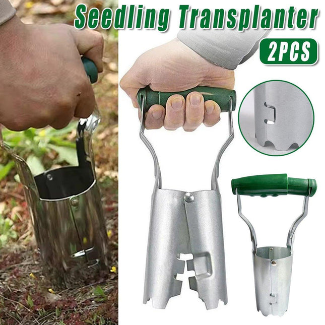 2pcs Household Seed Transplanter Tool Garden Transplanting Picker Planting Aid