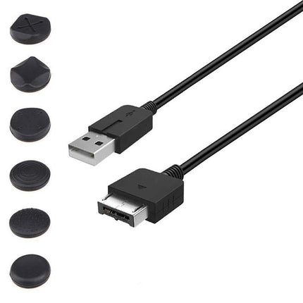 For Sony Playstation PS Vita Charge Cable Cord Data Power USB Sync Charger - Aimall