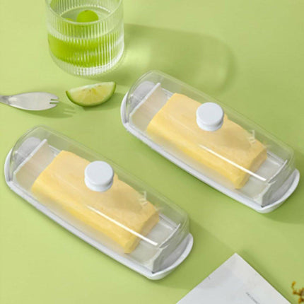 Butter Cheese Box Crisper Fruit Storage Container Multi Purpose Food Organizer