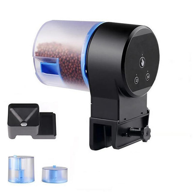 Adjustable Auto Fish Feeder Feeding Aquarium Tank Automatic Food Dispenser Timer - Aimall