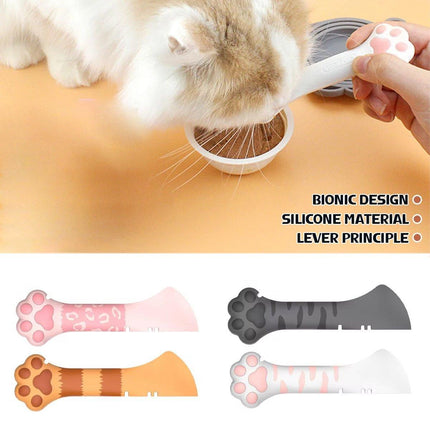 Pet Can Scoop Cat Can Opener for Feeding Multi Functional Cat Food Scooper Tool