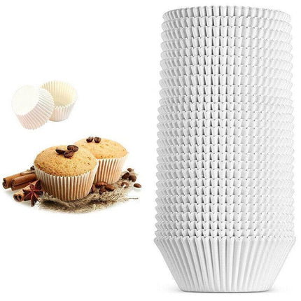 Patty Pans Muffin Cases Choc 600/Pk Cake Boards Cupcake Liners Boxes Baking Cups - Aimall