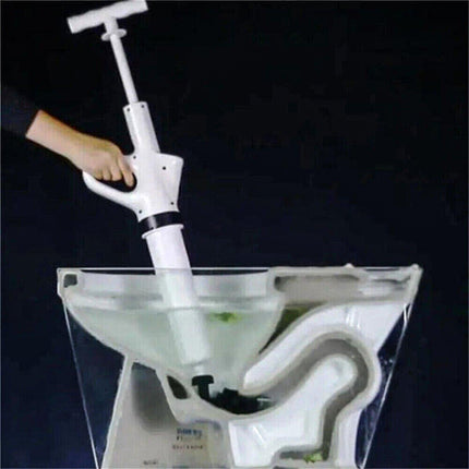 High Pressure Toilet Pipe Sewer Dredge Tool Pneumatic Suction Floor Drain Tool