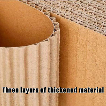 50pcs Corrugated Cardboard Sheets Express Carton Spacer Gasket Packing Material