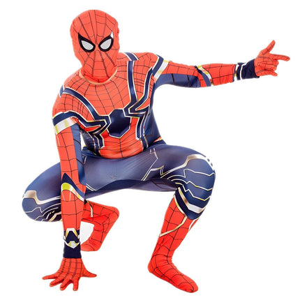 Spider Tight Man Jumpsuit Set Miles Clothes Expedition Adult Kids Halloween Costume Gwen AU - Aimall