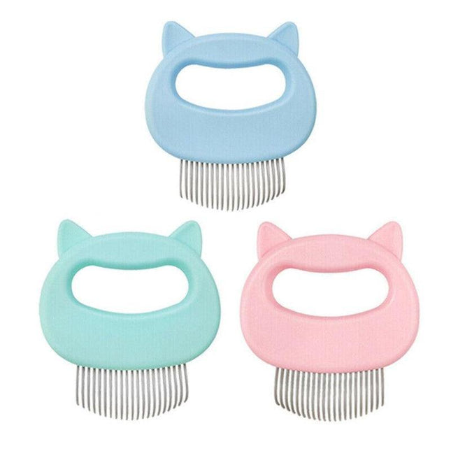 Cat & Dog Relaxing Grooming Comb Knot-Removing & Hair Massager Tool - Aimall