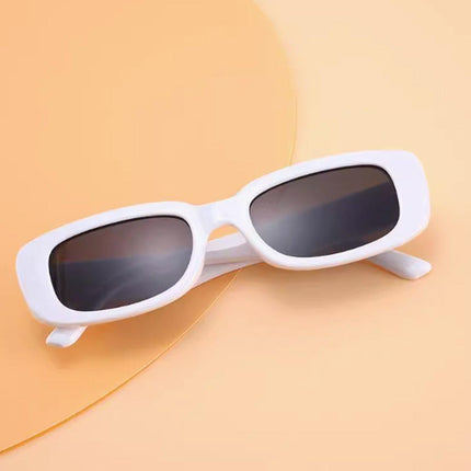 4pcs Retro Small Square Sunglasses Unisex Shades for Men Women UV Protection