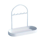 Versatile Entryway Storage Rack Waterproof Metal Key Holder Decorative Desktop