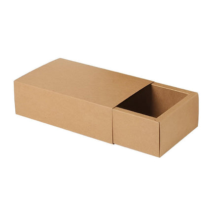 Kraft Paper Drawer Box Packaging Gift Storage Organiser Small Kraft Boxes